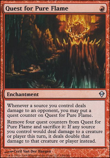 Quest for Pure Flame feature for Quest Burn