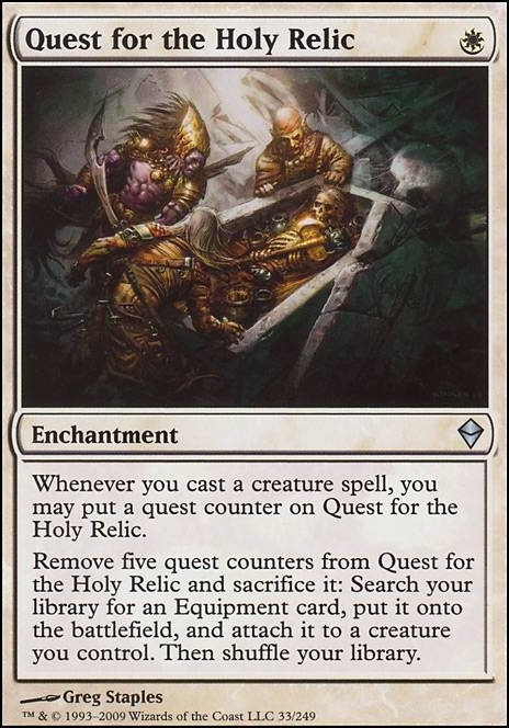 Quest for the Holy Relic feature for Teshar, Ancestor's Apostle's Deck