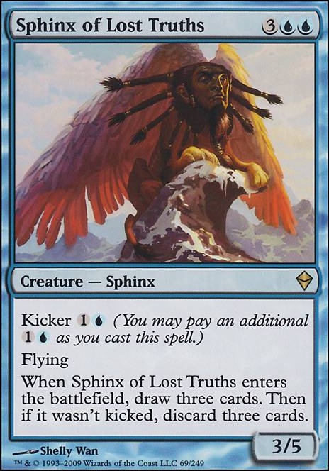 Featured card: Sphinx of Lost Truths