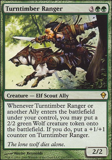 Featured card: Turntimber Ranger