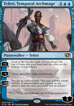 Teferi, Temporal Archmage feature for Astaxa's Super Mean Friends