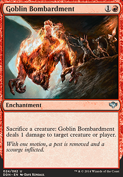 Featured card: Goblin Bombardment