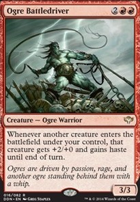 Ogre Battledriver feature for Adriana Battle Cry Tribal