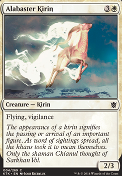 Featured card: Alabaster Kirin