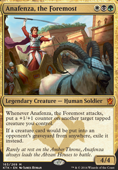 Anafenza, the Foremost feature for Theme Decks: Abzan Houses