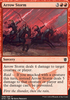 Featured card: Arrow Storm