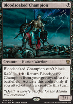 Featured card: Bloodsoaked Champion
