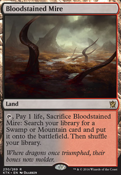 Bloodstained Mire feature for Abzan Exalted