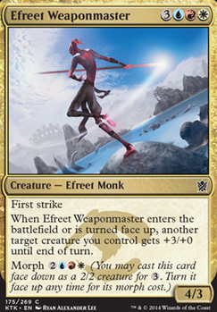 Featured card: Efreet Weaponmaster