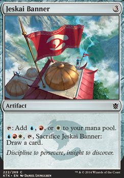 Jeskai Banner feature for The Dumpster Fire 9000