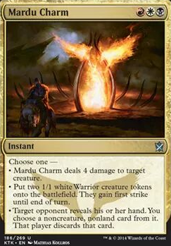Mardu Charm feature for First Commander
