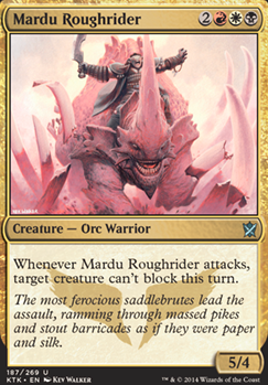 Commander: Mardu Roughrider