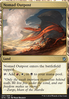 Nomad Outpost feature for Theme Decks: Mardu Horde