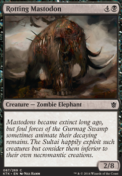 Featured card: Rotting Mastodon
