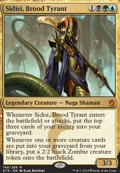 Sidisi, Brood Tyrant feature for Self mill naga