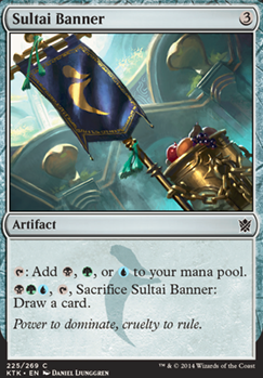 Featured card: Sultai Banner