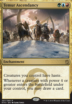 Temur Ascendancy feature for Victory or Sovngarde!