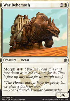 Featured card: War Behemoth
