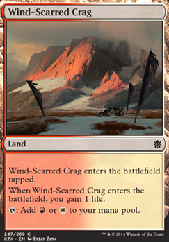 Featured card: Wind-Scarred Crag