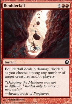 Boulderfall feature for Big Red Deck