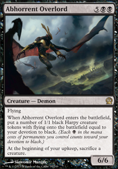 Abhorrent Overlord feature for Oops! All Creatures