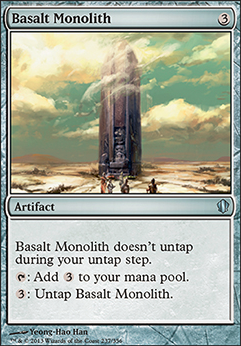 Featured card: Basalt Monolith