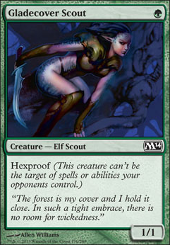 Gladecover Scout feature for Sexy Magic The Gathering Card Women - Suggestions?