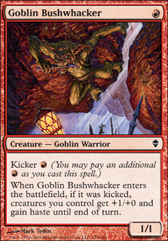Goblin Bushwhacker feature for goblins in modern maybe?