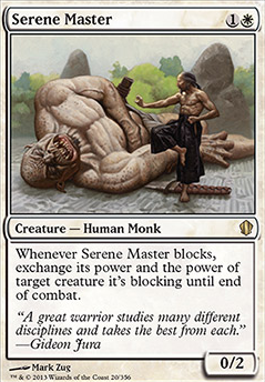 Featured card: Serene Master
