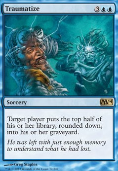 Traumatize feature for blue deck