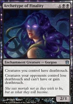 Archetype of Finality feature for Enchantment Tribal