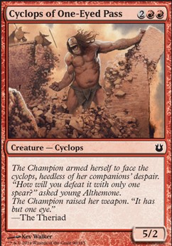 Featured card: Cyclops of One-Eyed Pass