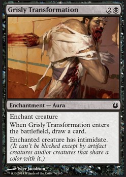 Featured card: Grisly Transformation