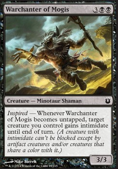 Warchanter of Mogis feature for Minotaur Beatdown