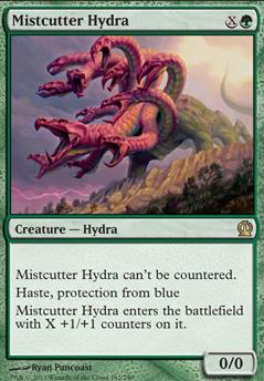 Mistcutter Hydra feature for Rampaging Hydras & Elves Deck