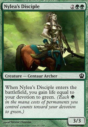 Featured card: Nylea's Disciple