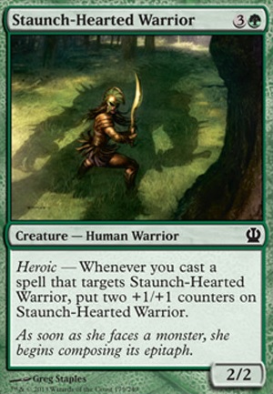 Featured card: Staunch-Hearted Warrior
