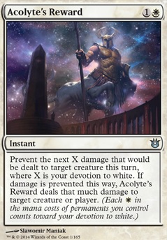 Featured card: Acolyte's Reward