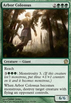 Featured card: Arbor Colossus