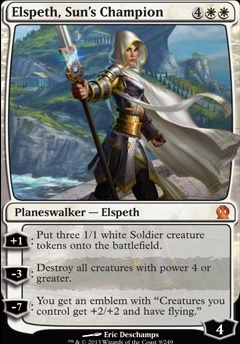Elspeth, Sun's Champion feature for OathBreaker - Elspeth's Army