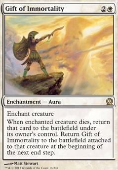 Gift of Immortality feature for Mono White Is Best White