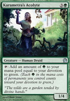 Karametra's Acolyte feature for Pioneer? Green Ramp