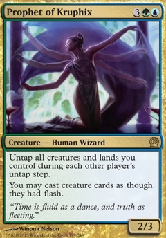 Prophet of Kruphix feature for Wacked out rainbow deck