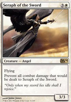 Featured card: Seraph of the Sword