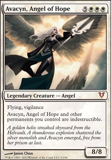 Avacyn, Angel of Hope feature for Angels of Mercy