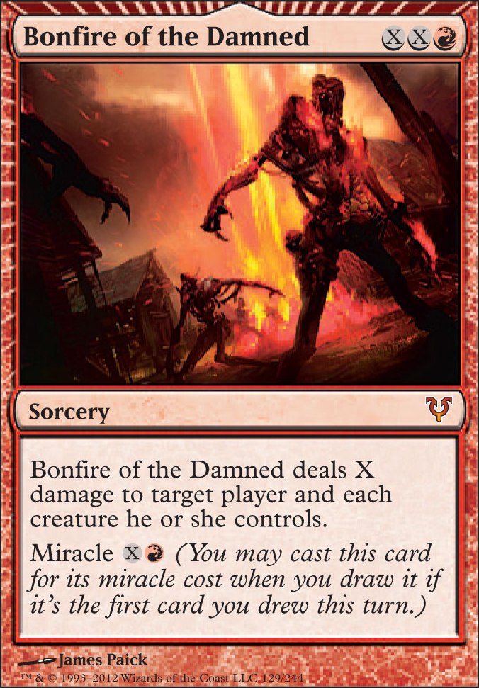 Featured card: Bonfire of the Damned