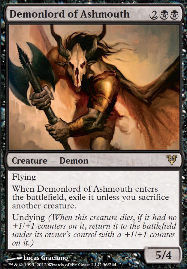Featured card: Demonlord of Ashmouth