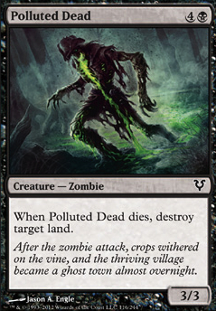 Featured card: Polluted Dead