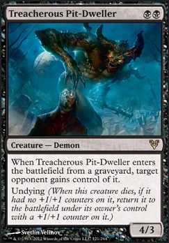 Featured card: Treacherous Pit-Dweller
