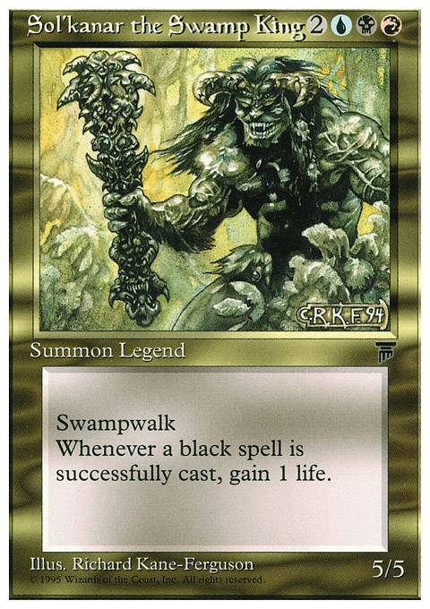 Featured card: Sol'kanar the Swamp King